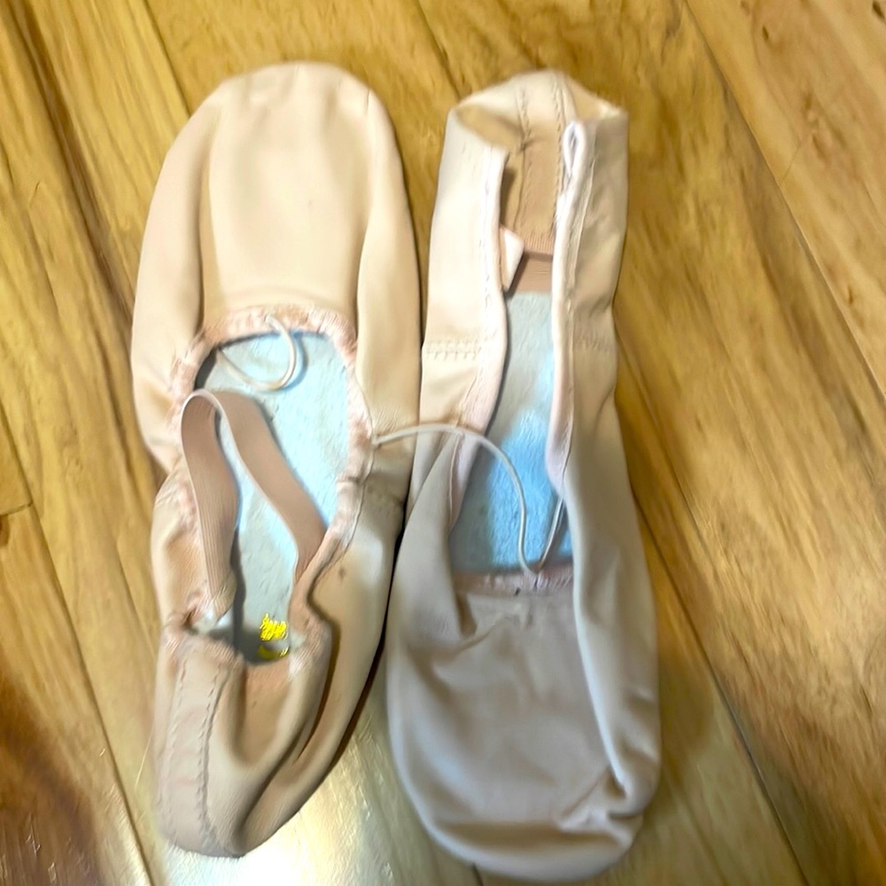 NEW Bloch dansoft II leather ballet slippers 6.5B